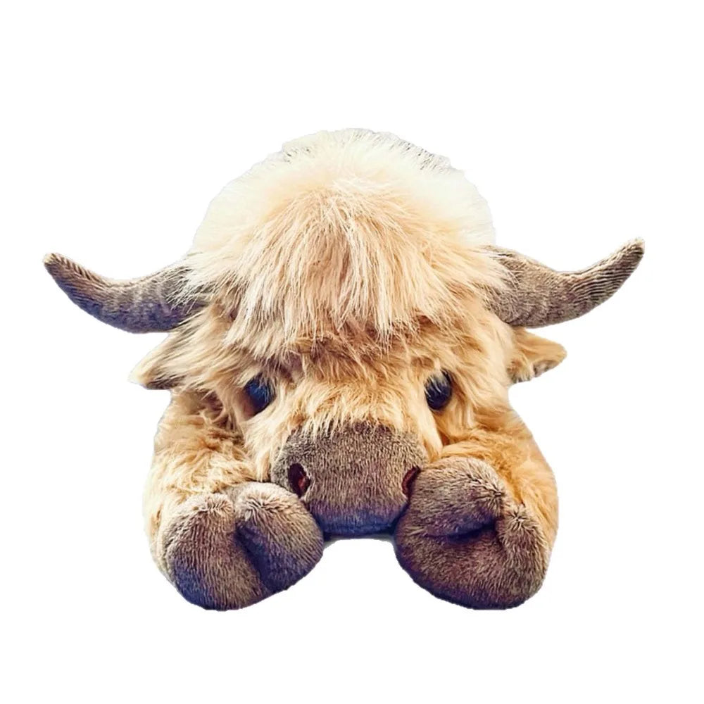 Highland Cow Plushie | Soft & Weighted